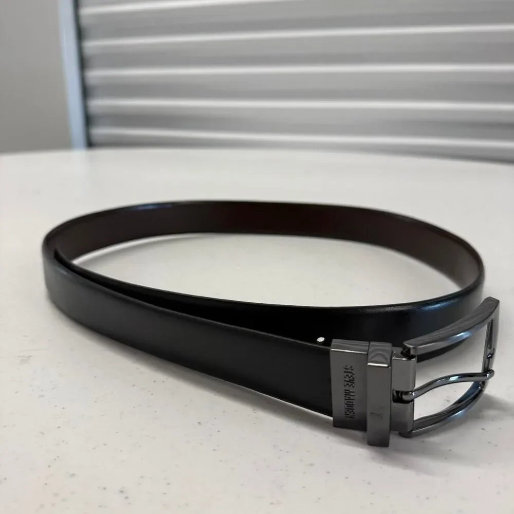 Steve-madden Men's Black Belt